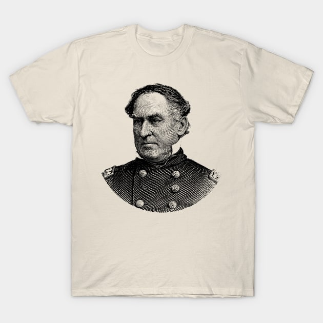 Admiral Farragut - Civil War T-Shirt by warishellstore